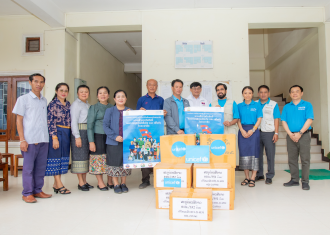 MoES, UNICEF Visit Flood-Affected Schools in Luang Namtha